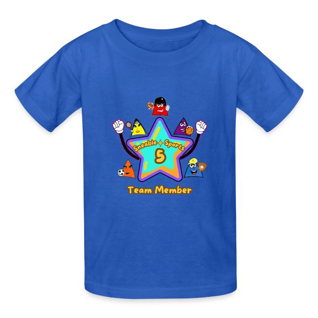 Sneable Sports 5 Youth Cotton T- Shirt