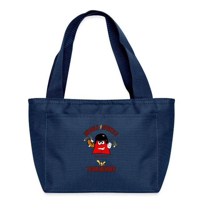 Recycled Insulated Lunch Bag with Tommy Tacklebarry