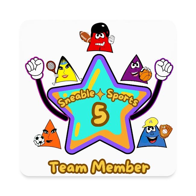 Sneable Sports 5 Stickers and Magnets