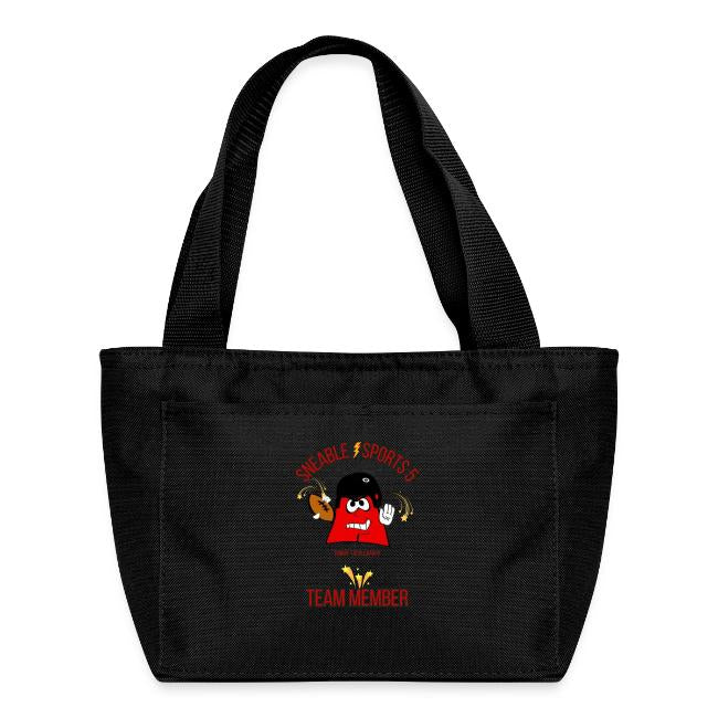 Recycled Insulated Lunch Bag with Tommy Tacklebarry