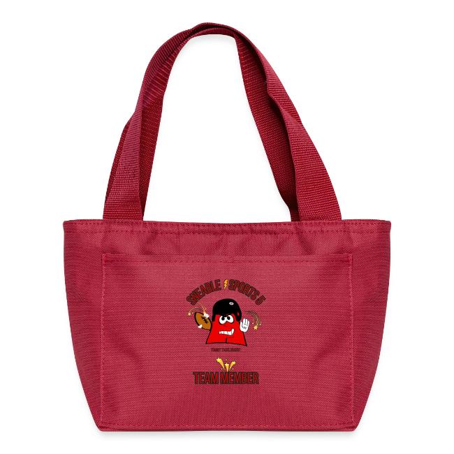 Recycled Insulated Lunch Bag with Tommy Tacklebarry