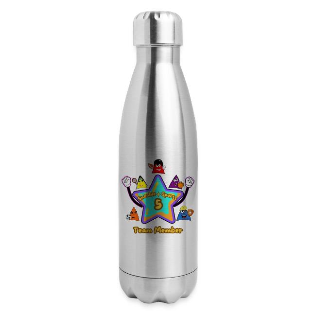 Sneable Sports 5 eco-Friendly, Reusable 20oz. Water Bottle with J. T. Jammer