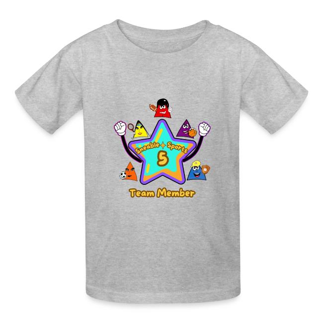 Sneable Sports 5 Youth Cotton T- Shirt