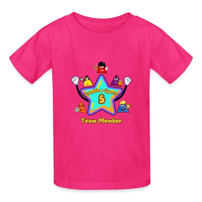 Sneable Sports 5 Youth Cotton T- Shirt