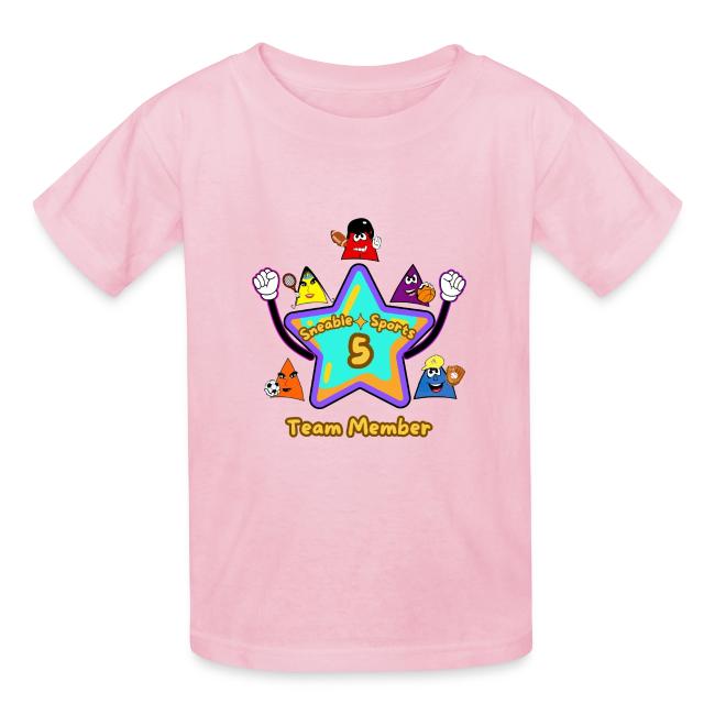 Sneable Sports 5 Youth Cotton T- Shirt