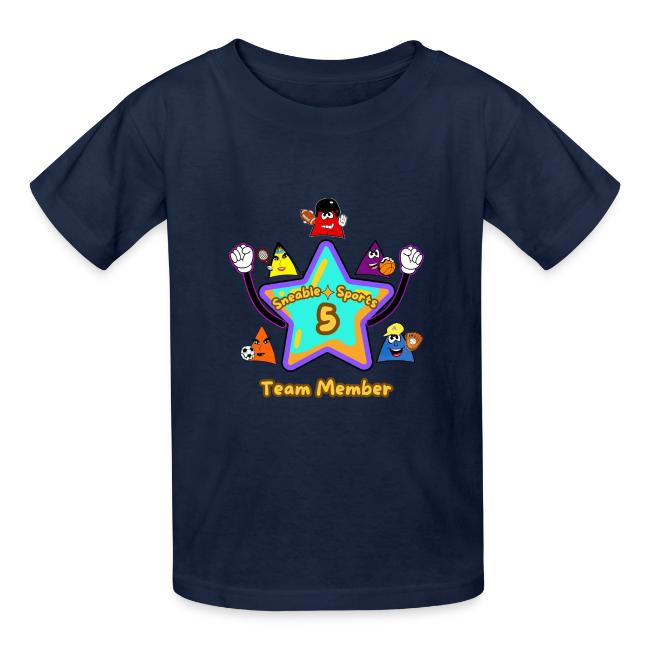 Sneable Sports 5 Youth Cotton T- Shirt