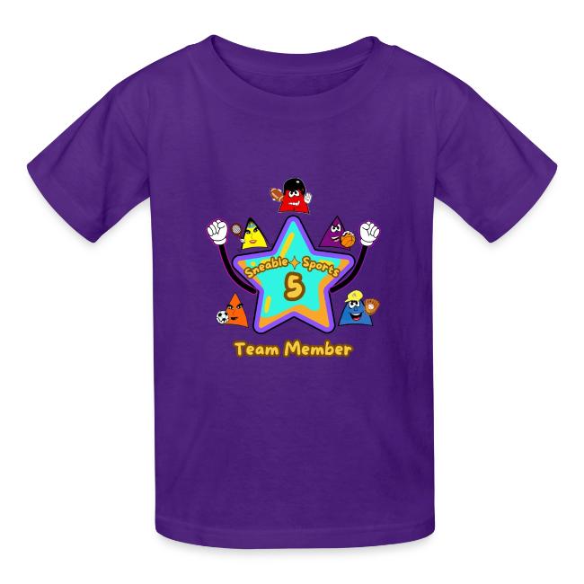 Sneable Sports 5 Youth Cotton T- Shirt