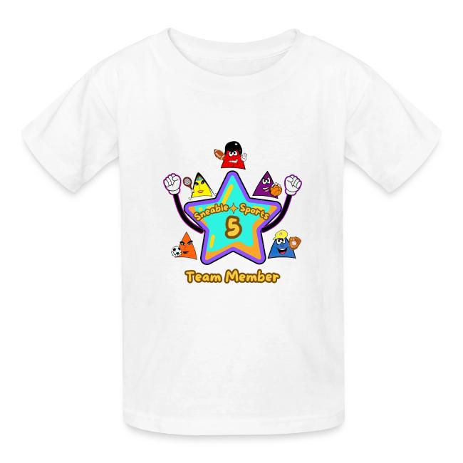 Sneable Sports 5 Youth Cotton T- Shirt